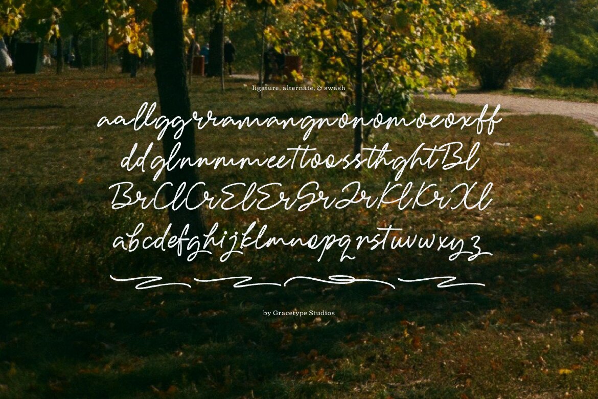 Garden Scrawl | Rough Handwritten - view 12