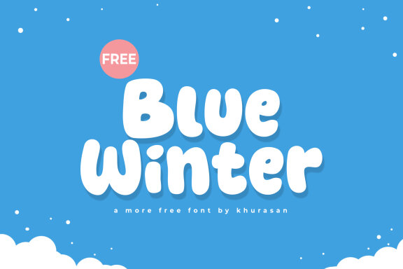 Blue Winter FREE Font