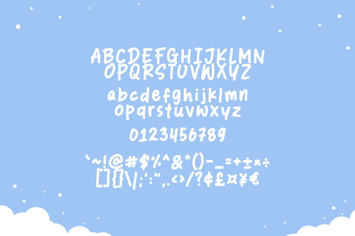 Winter Draw FREE Font alt