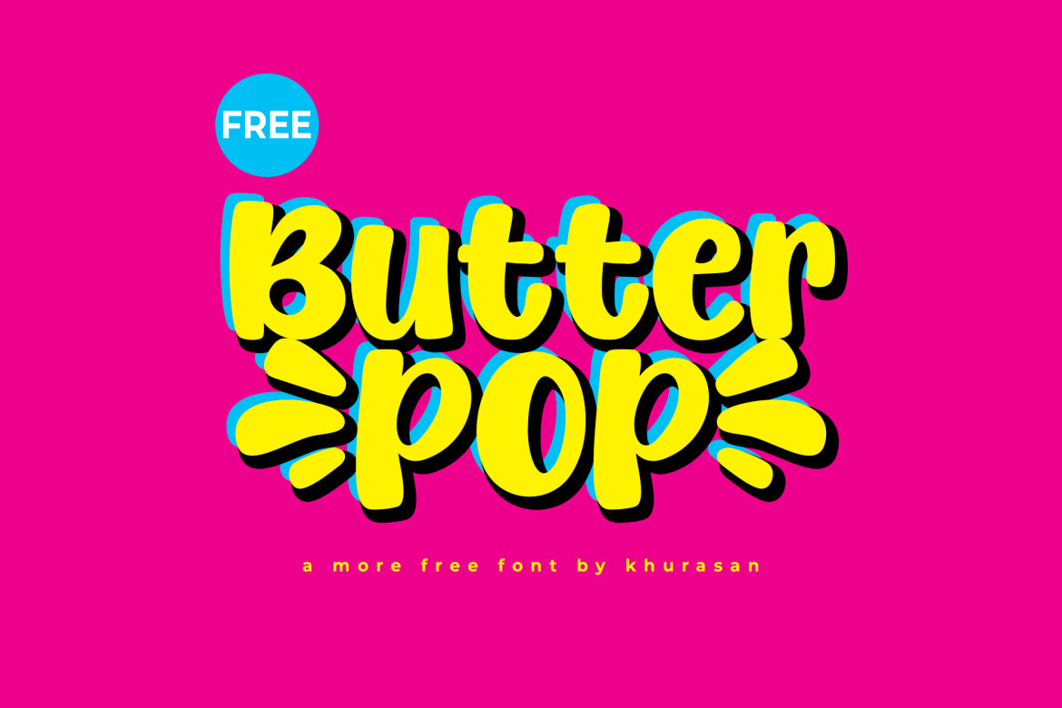 Butterpop FREE Font alternate
