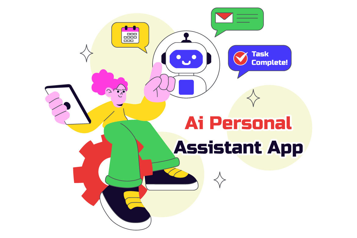 10 AI Personal Assistant FREE Illustrations - view 4