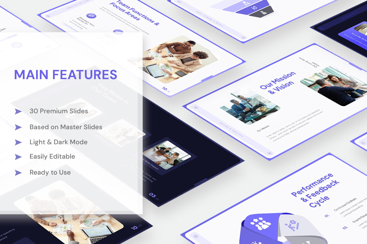Teamframe - HR Pitch Deck Presentation  alternate