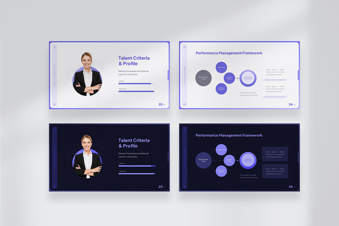 Teamframe - HR Pitch Deck Presentation - view 4