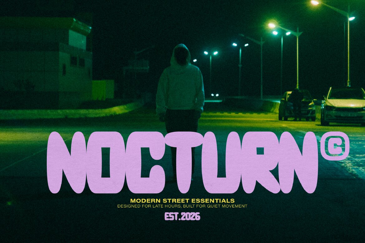 Poulens | Chunky Bold Sans Serif alternate