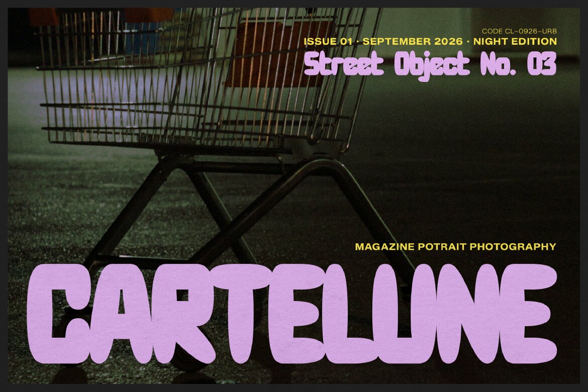 Poulens | Chunky Bold Sans Serif alt