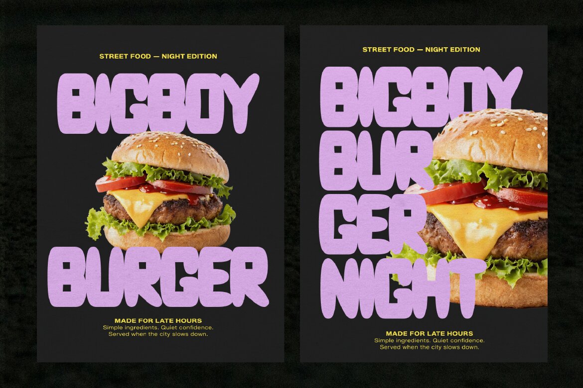 Poulens | Chunky Bold Sans Serif - view 5