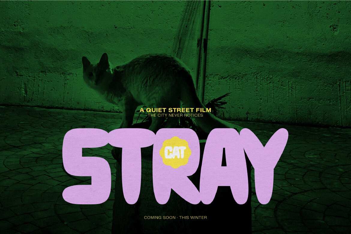 Poulens | Chunky Bold Sans Serif - view 6