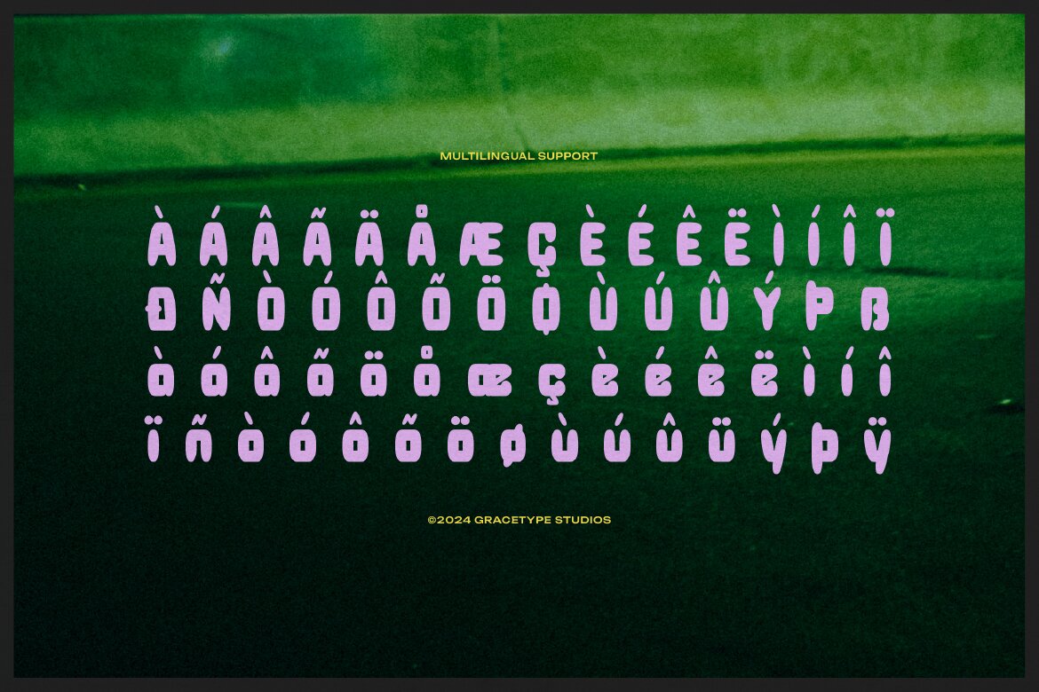 Poulens | Chunky Bold Sans Serif - view 11