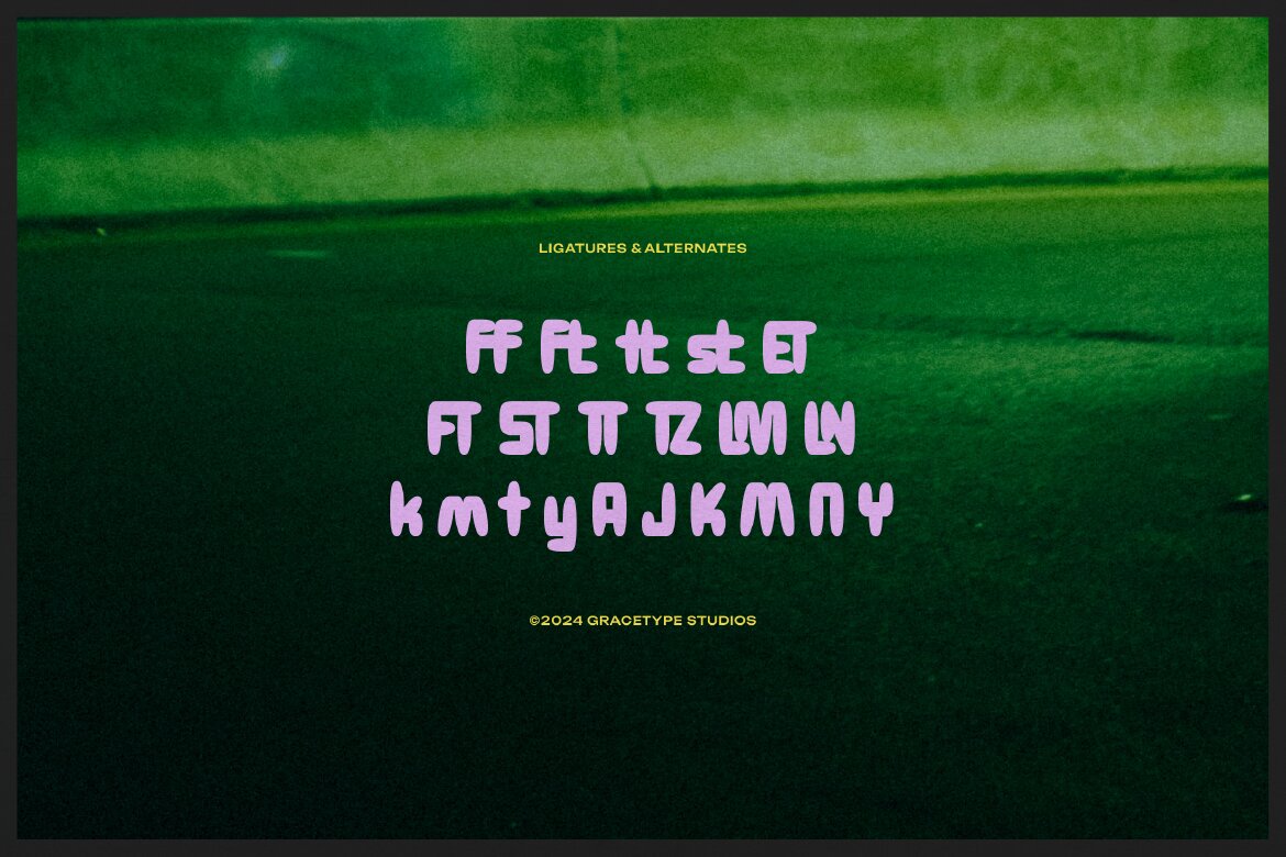 Poulens | Chunky Bold Sans Serif - view 12