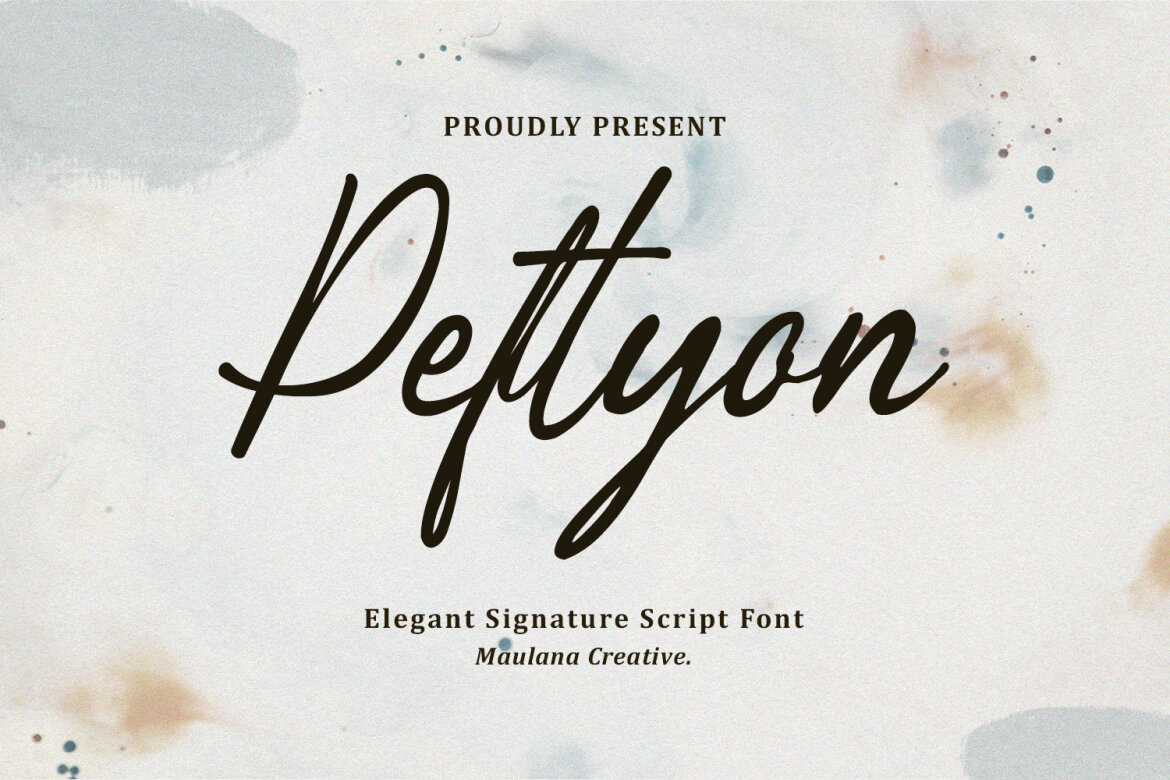 Peftyon Elegant Signature FREE Script