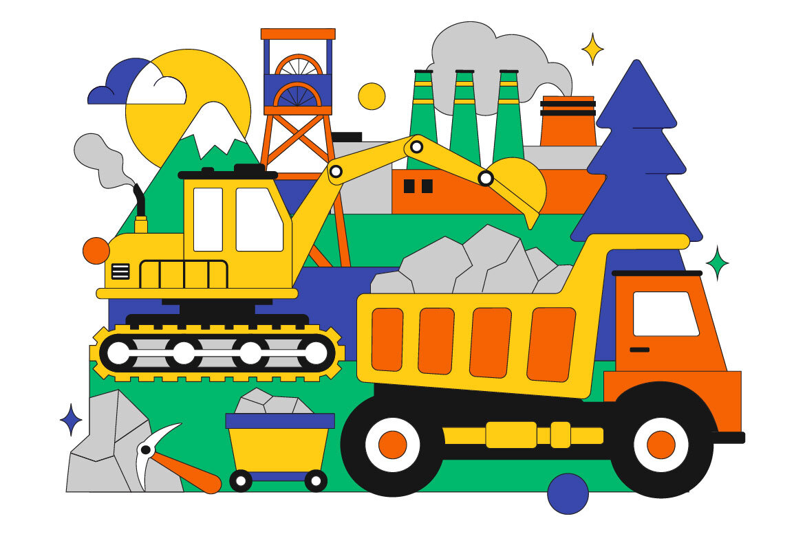 10 Mining Company Illustration alt