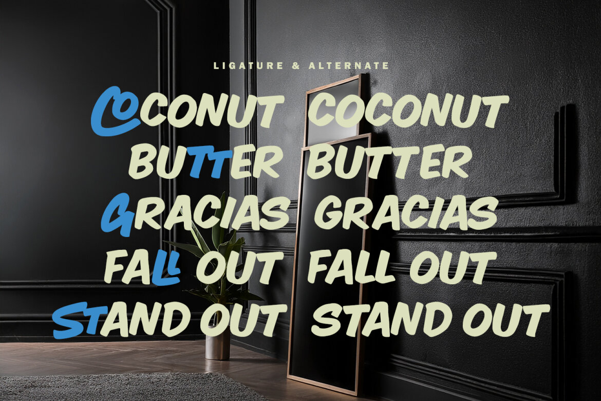 Copasty Lingers FREE Playful Font alt