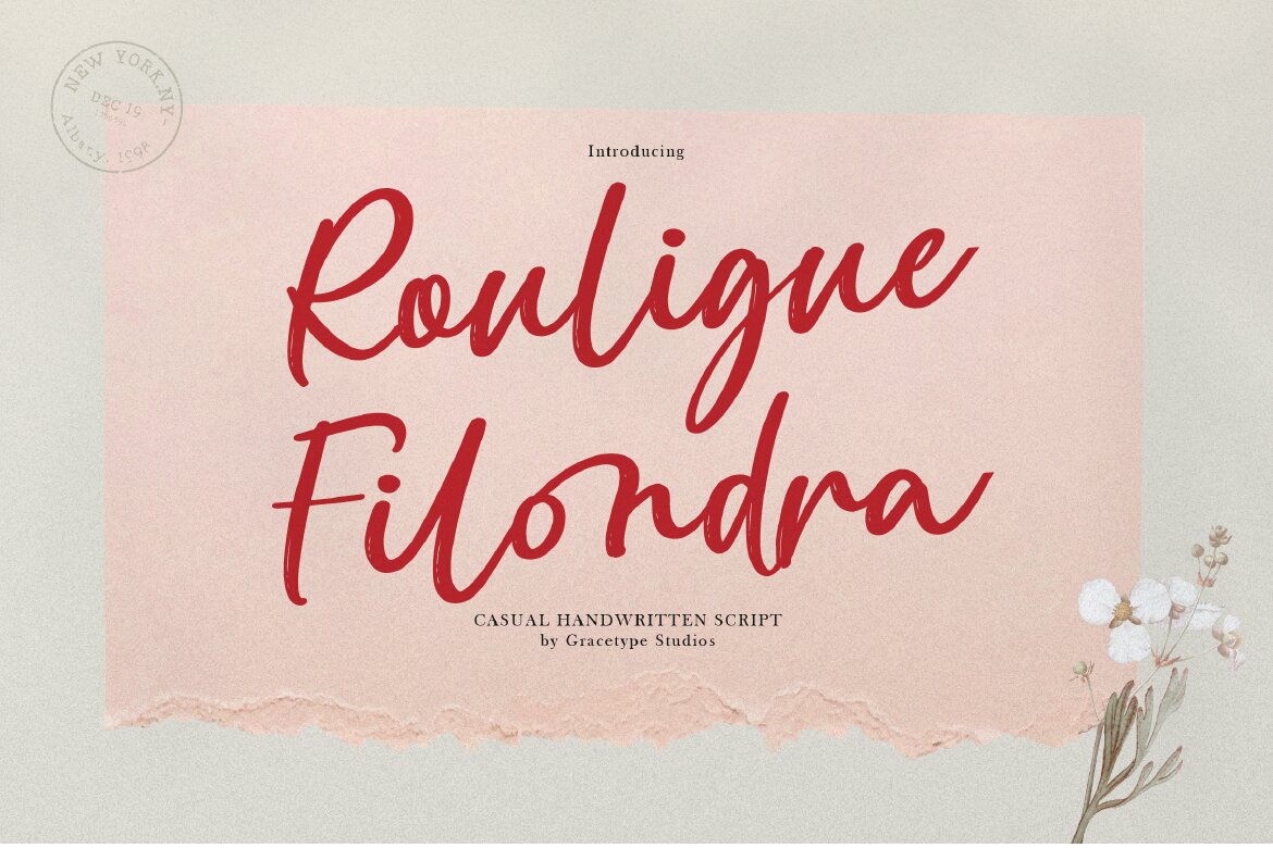 Rouligue Filondra | Casual Handwritten Script