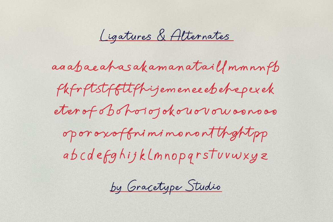 Looseform Pressure | Casual Handwritten Script - view 12