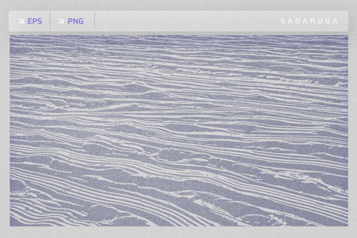 Topographic Contour Line Art and Organic Abstract Liquid Textures Set - view 10