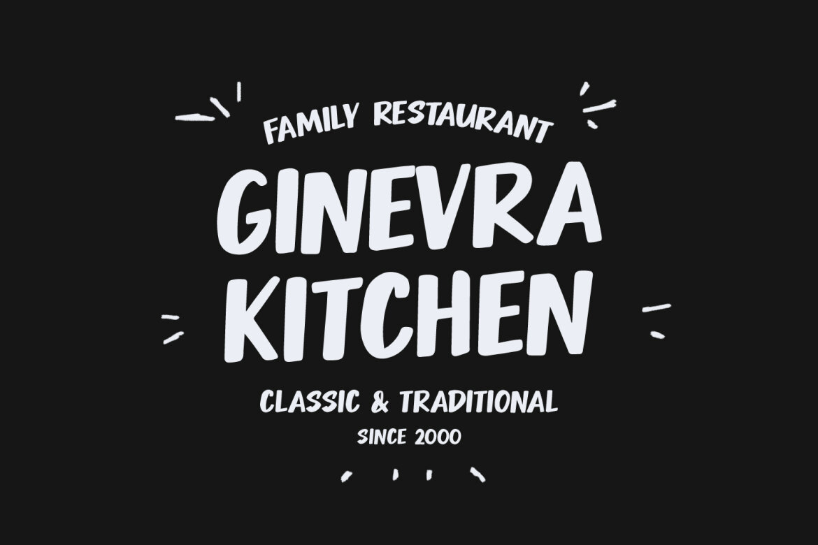 Bucktien Kwetiaw Playful Bold Hand Drawn Display - view 5