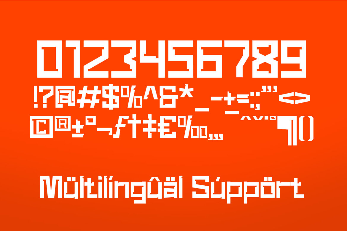 Newro Space - Modern Futuristic Display Font - view 5