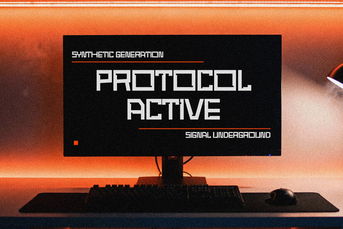 Newro Space - Modern Futuristic Display Font - view 7