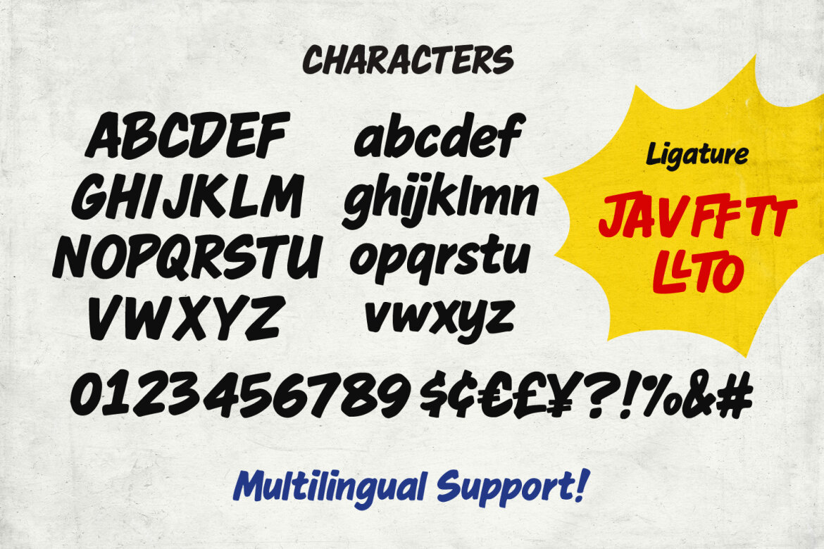 Hickolis Cromeson Free Font - view 6