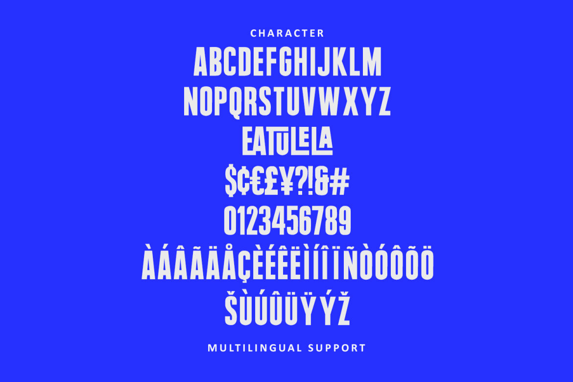 Cleumo Berlou Free Font - view 6