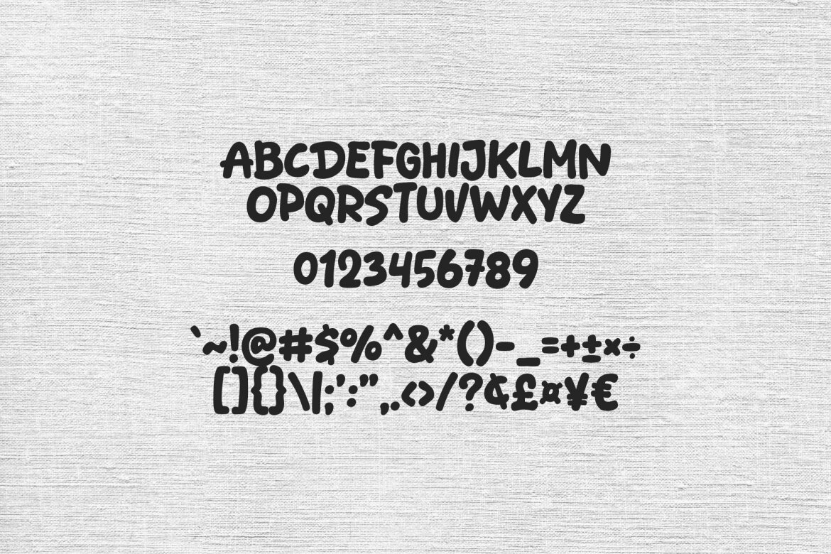 Scribble Show Free Font - view 4