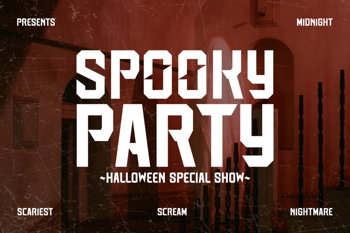 Spooky Pumpkin - FREE Font alternate