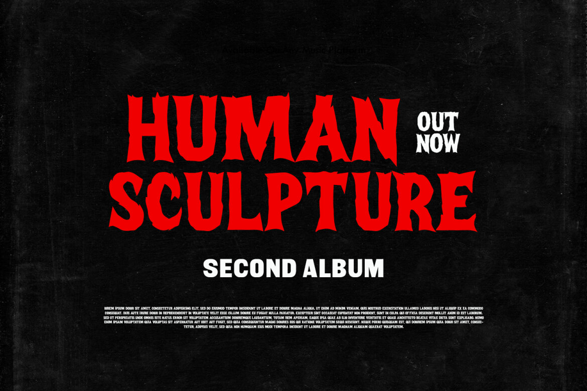 Reilsow Meltica Sharp Aggressive Metal Font - view 5