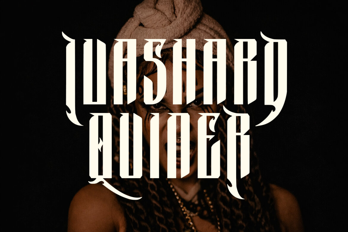 Puscreb Gothic Free Font alt