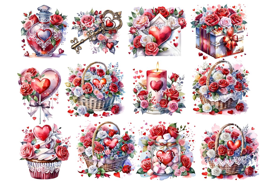 12 Free Valentine's Day Flowers alternate