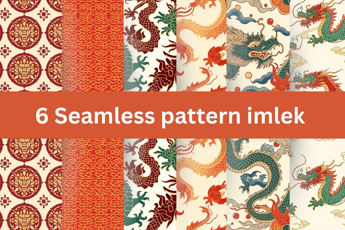 6 Free Patterns - Chinese New Year