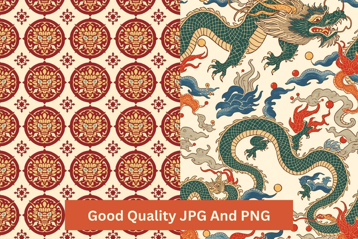 6 Free Patterns - Chinese New Year