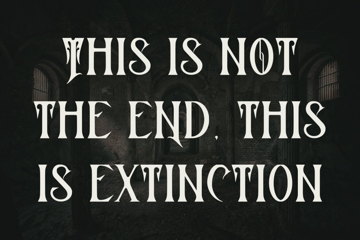 Qlastroy Blackletter FREE Font alt