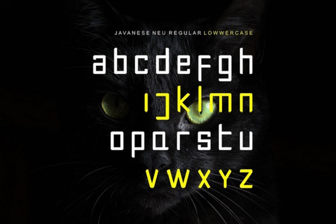 JAVANESE NUE Font - view 3