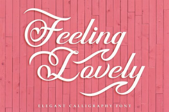 Feeling Lovely Font
