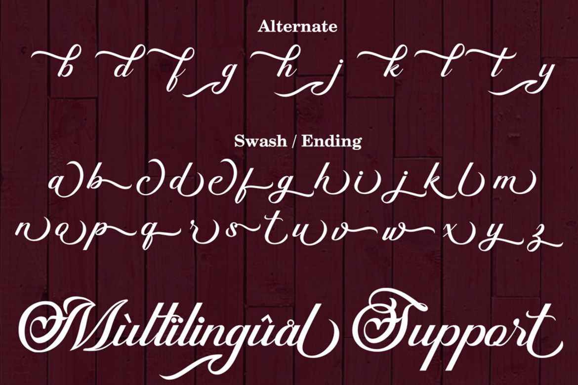 Feeling Lovely Font alternate