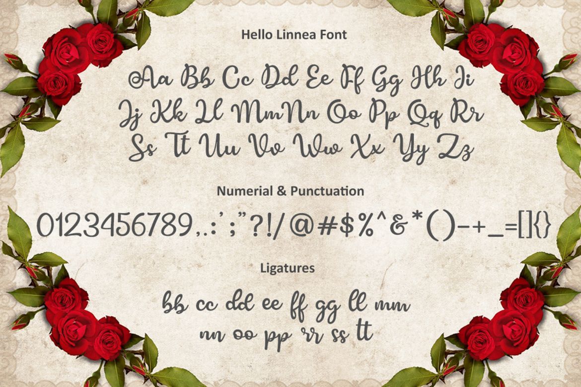 Hello Linnea Cute Font alternate