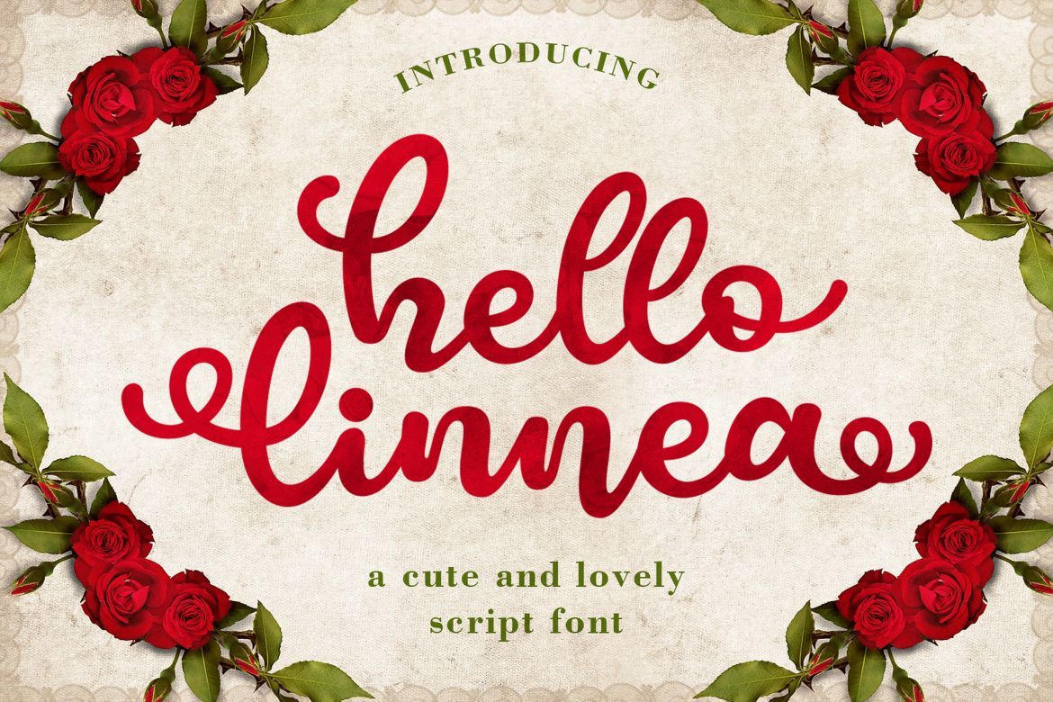 Hello Linnea Cute Font - view 14