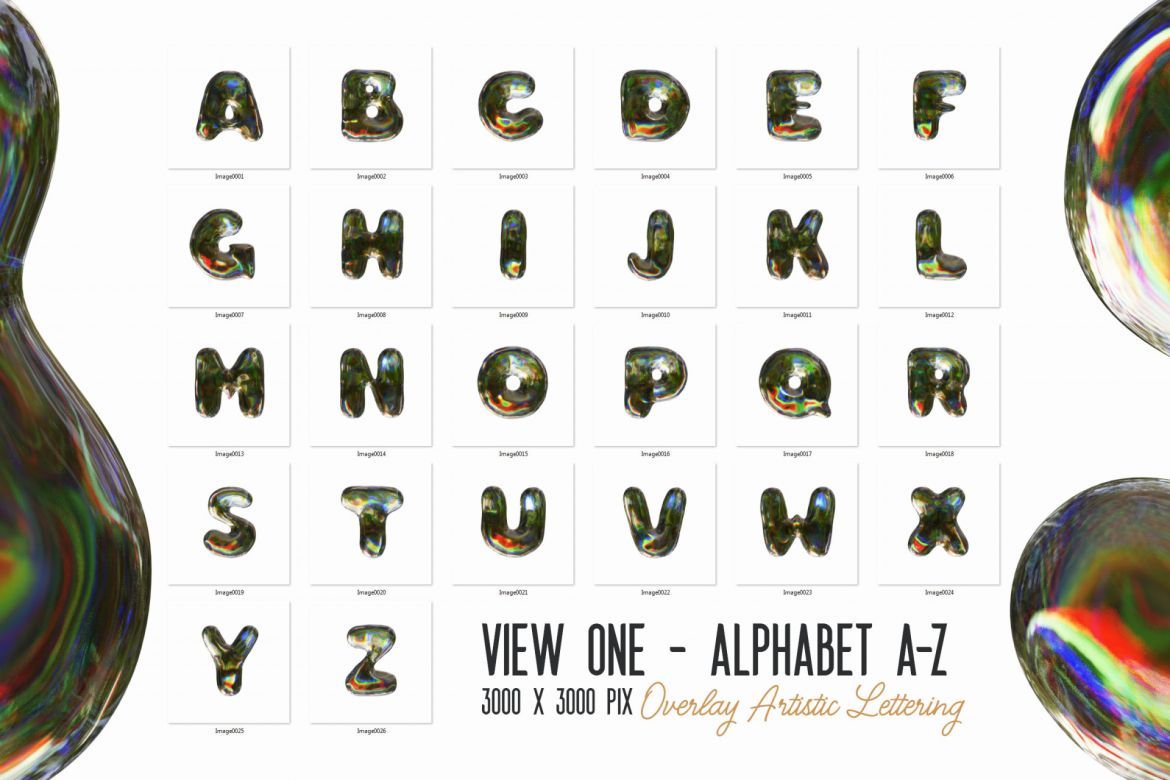 Free Overlay & Artistic 3D Lettering - view 7