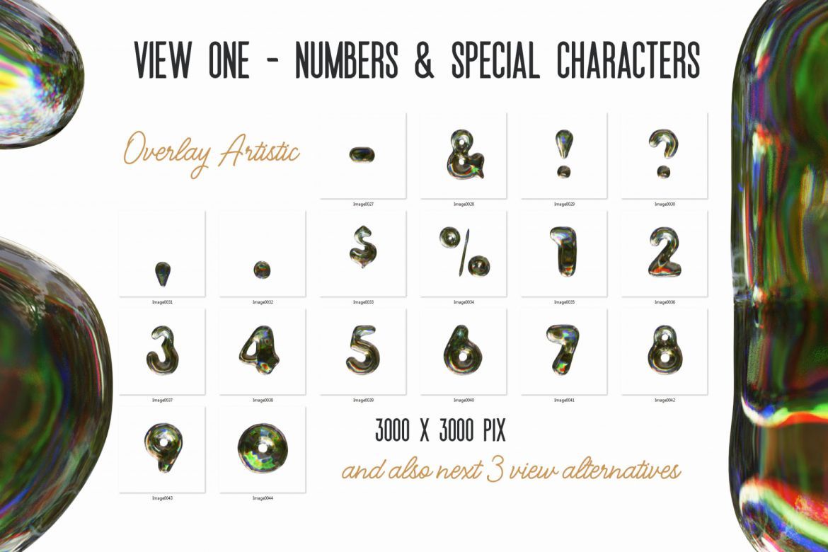 Free Overlay & Artistic 3D Lettering - view 8