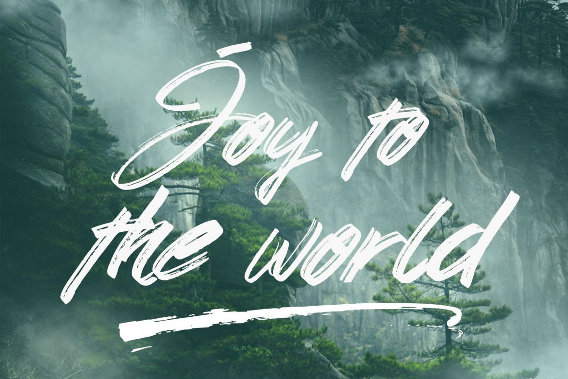 Hong Kong Script Brush alternate