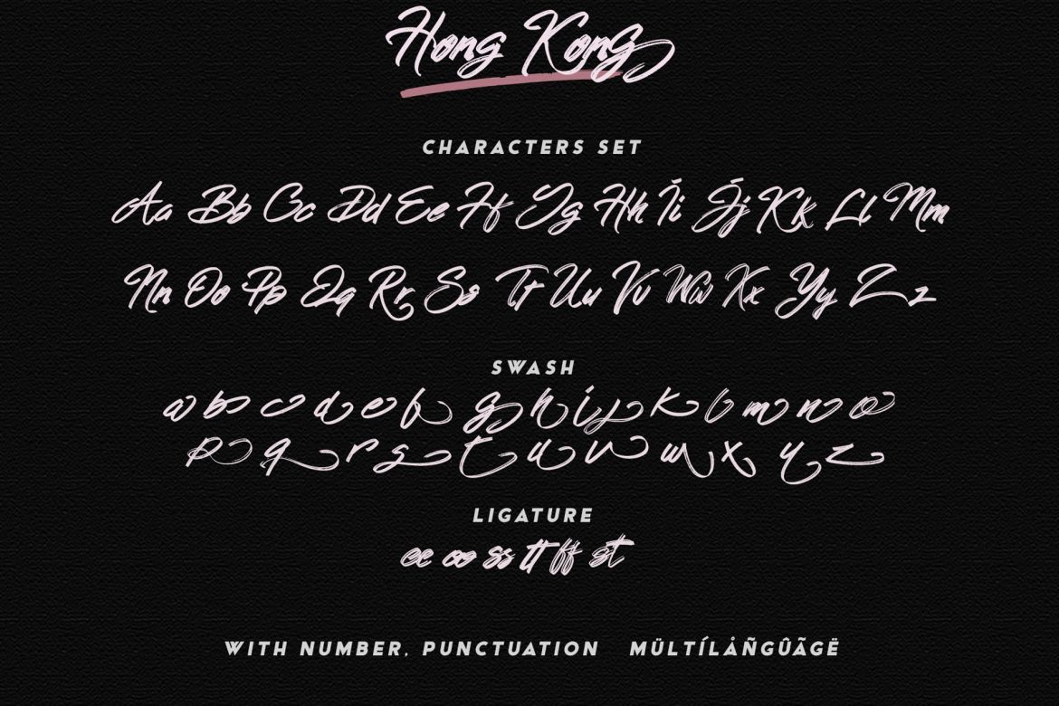 Hong Kong Script Brush - view 10