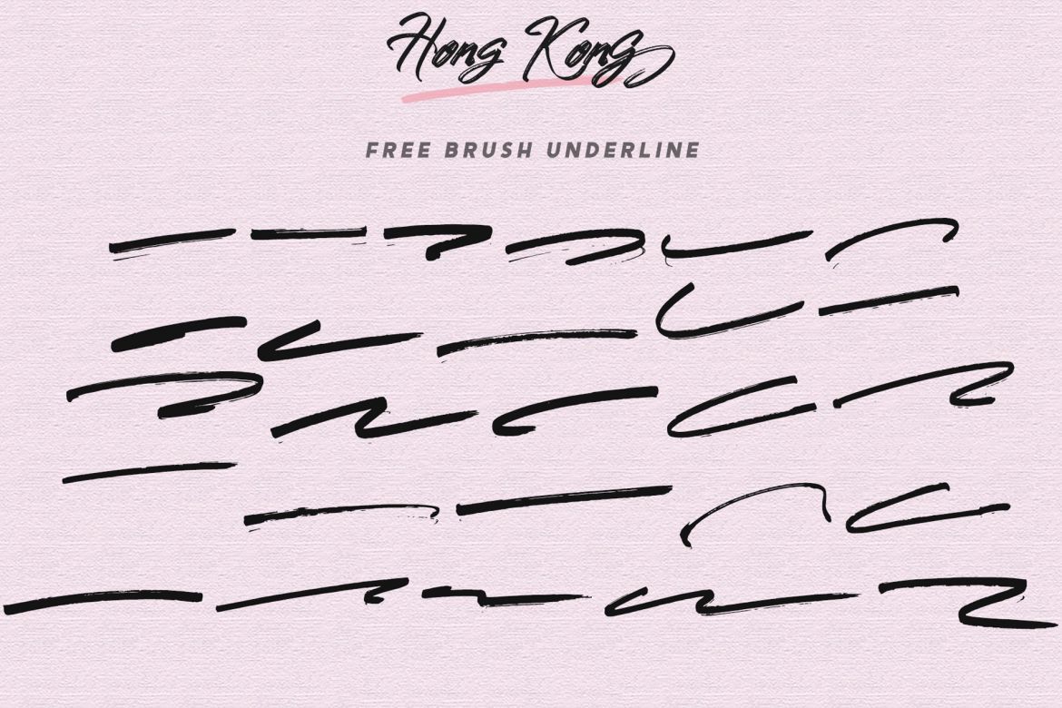 Hong Kong Script Brush - view 11