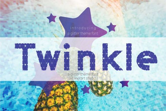 Twinkle Display Font