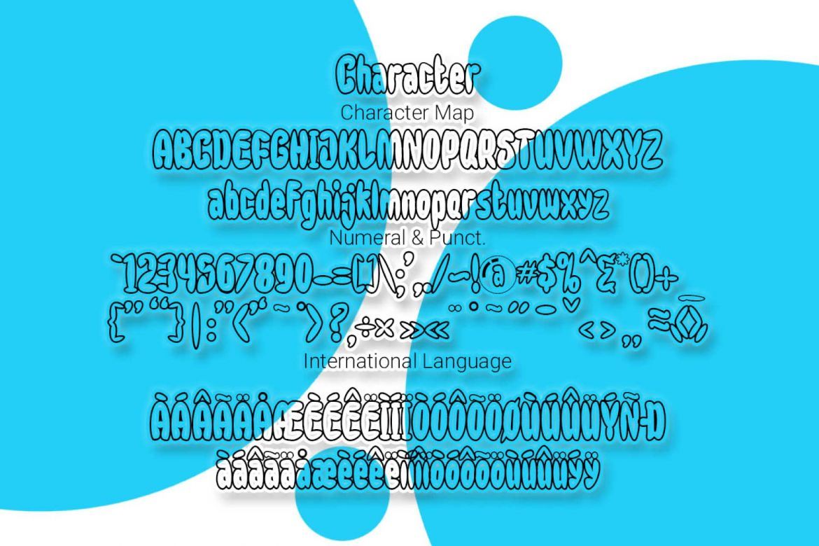 Sweet Bubble Font - view 8