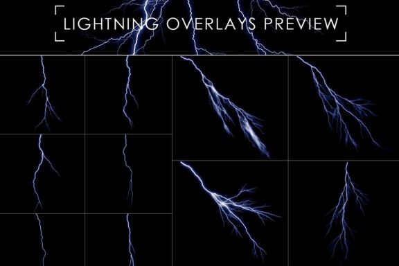 Lightning Effect Overlays