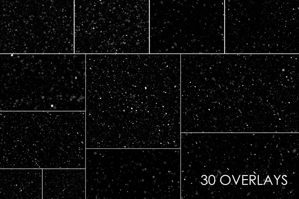 Snow Effect Overlays - view 3
