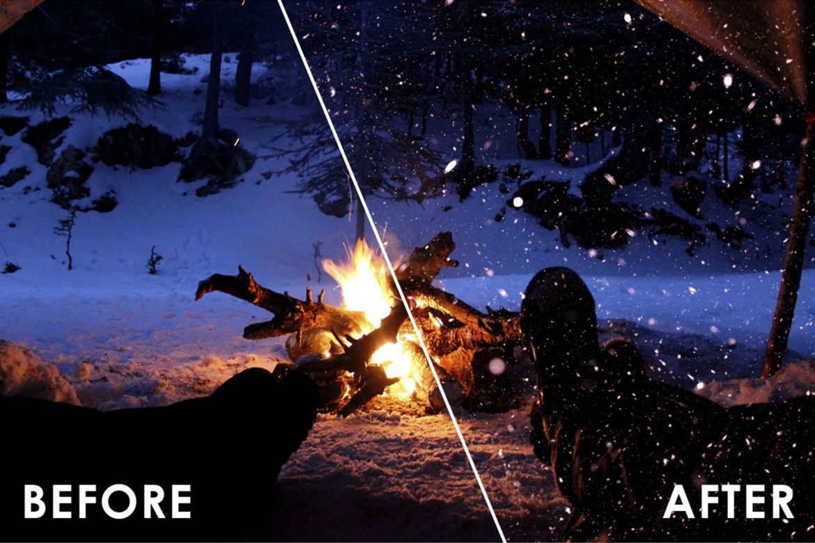 Snow Effect Overlays - view 4