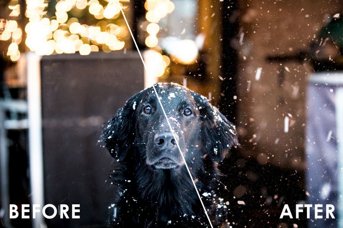 Snow Effect Overlays - view 5