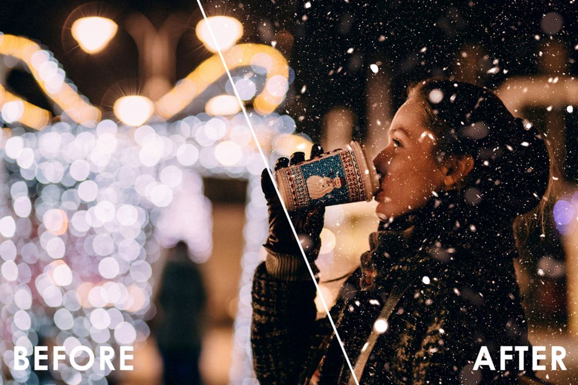 Snow Effect Overlays - view 7