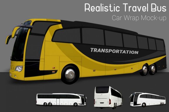 Travel Bus Mock-up